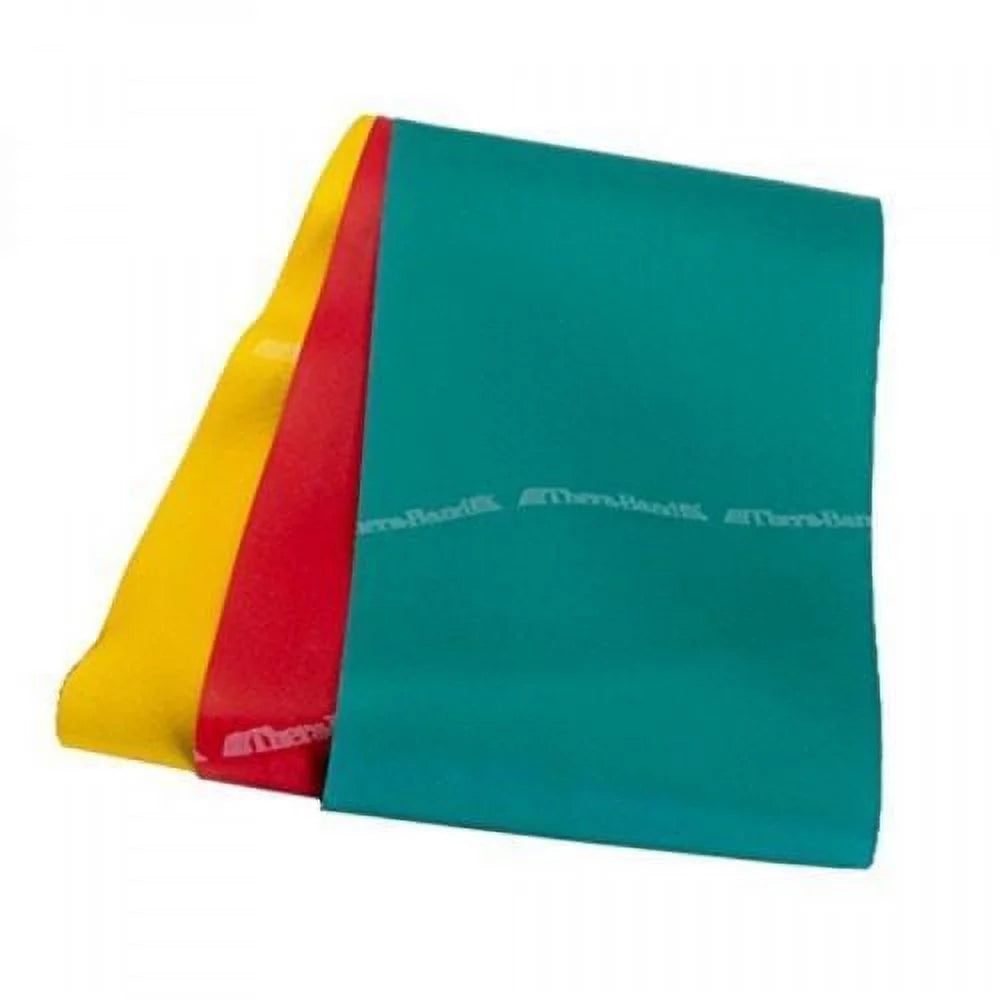 Thera-Band Professional Resistance Bands in Yellow, Red and Green