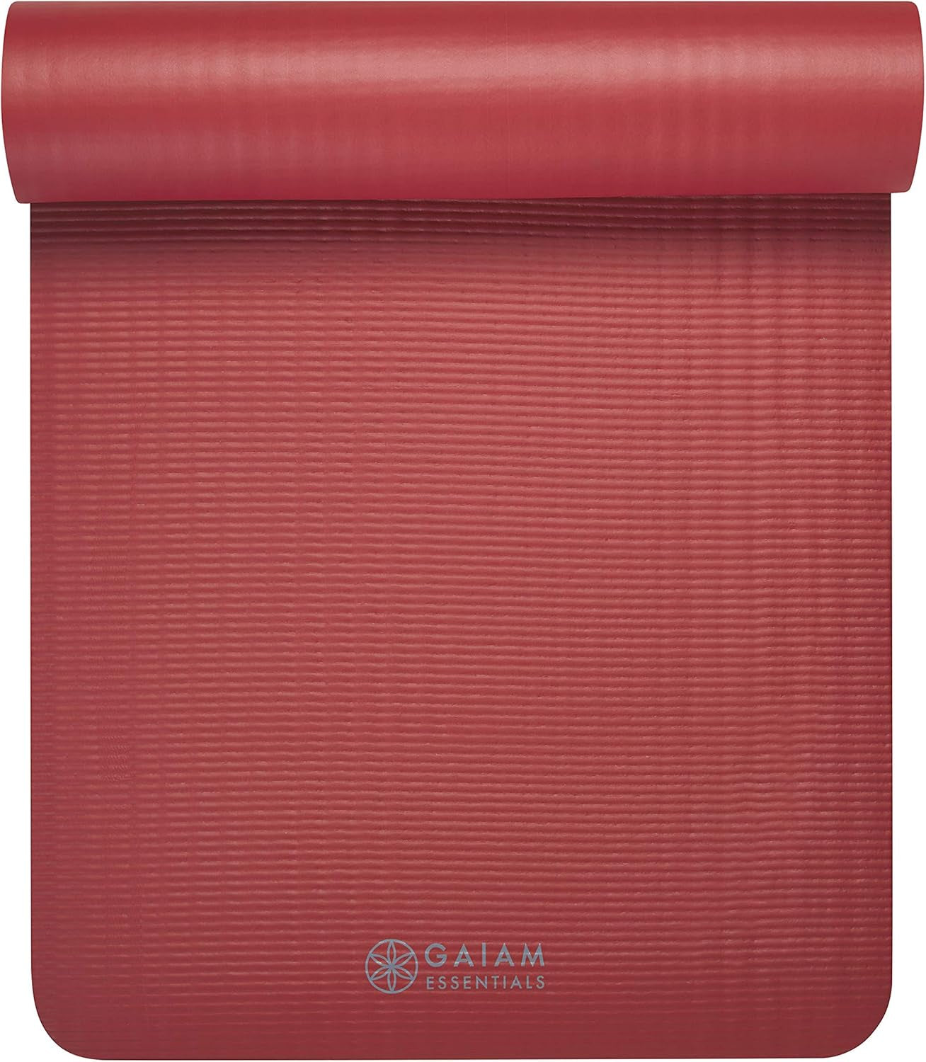 Super Comfy Thick Yoga Mat with Easy-Cinch Carrier Strap