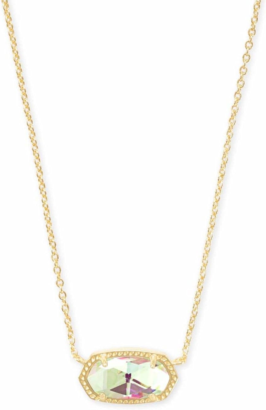 Elisa Pendant Necklace for Women, Fashion Jewelry, 14K Gold-Plated