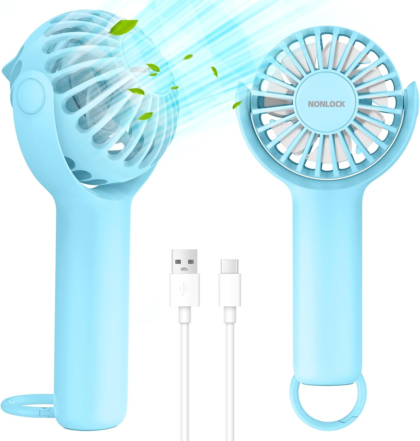 Cooling Handheld Rechargeable Fan 