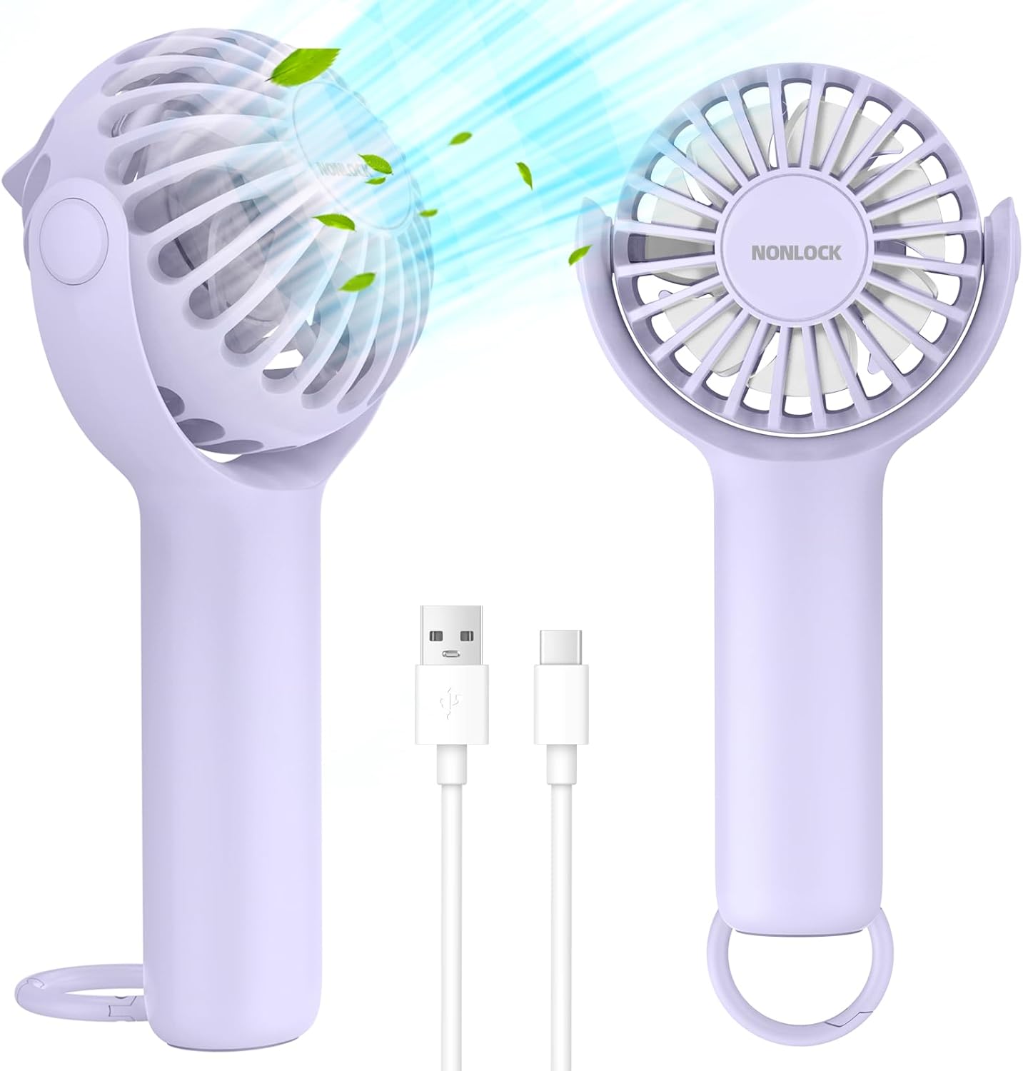 Cooling Handheld Rechargeable Fan 