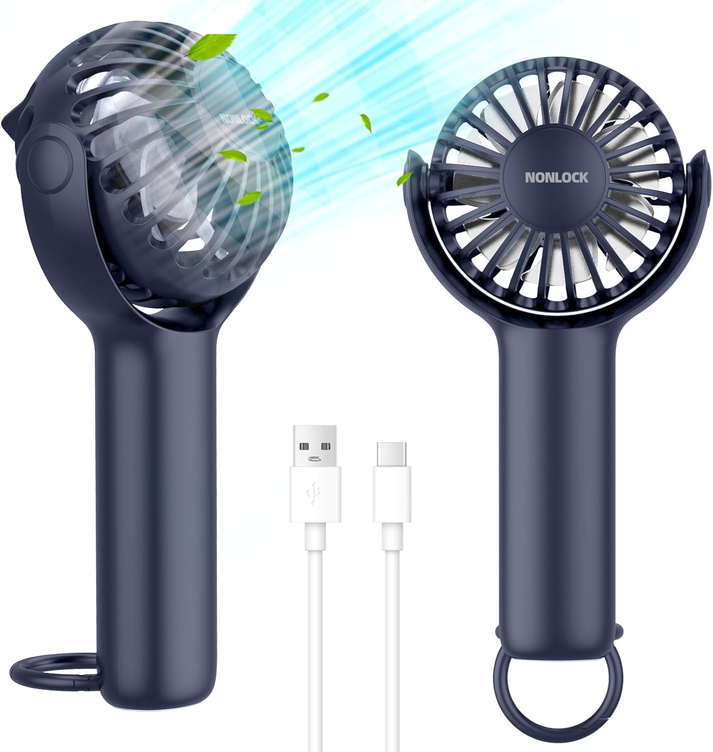 Cooling Handheld Rechargeable Fan 