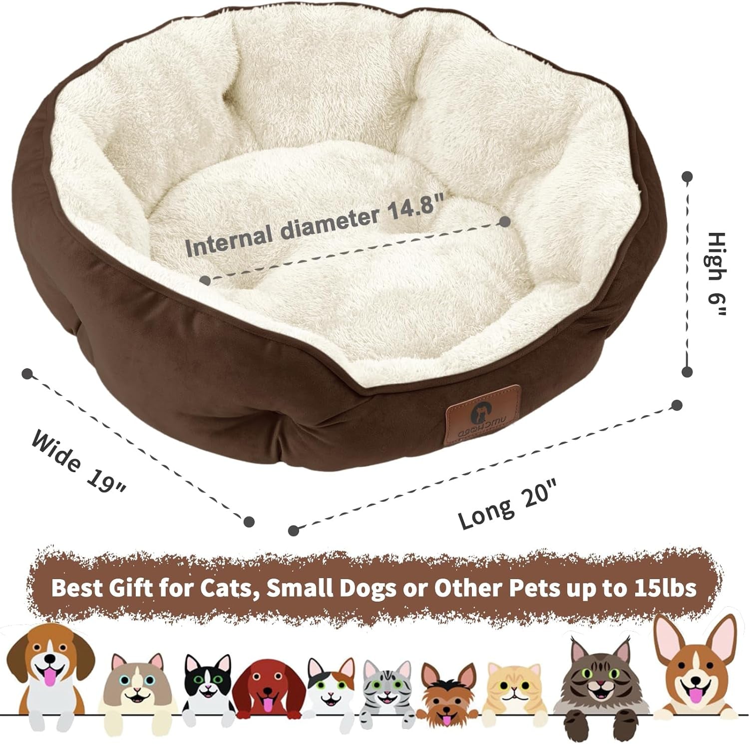 Cozy Anti-Slip and Water Resistant Pet Bed