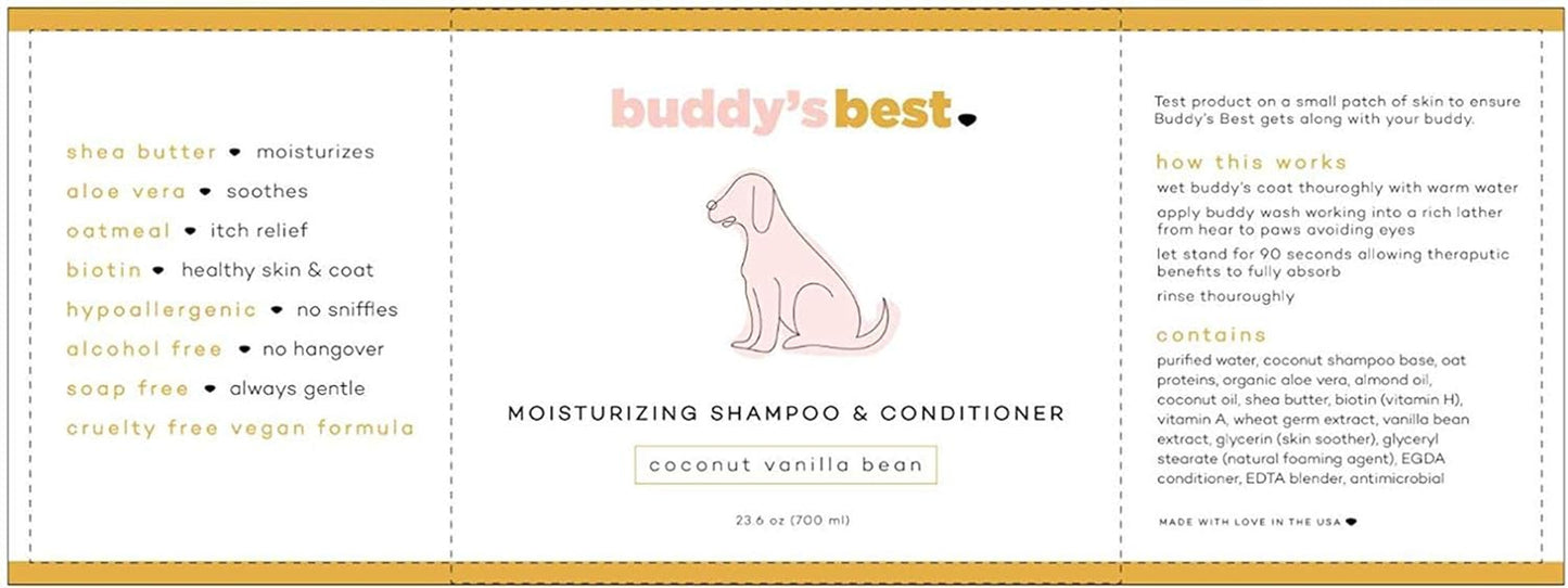 Dirty Doggie Shampoo and Conditioner for Dry and Sensitive Skin 