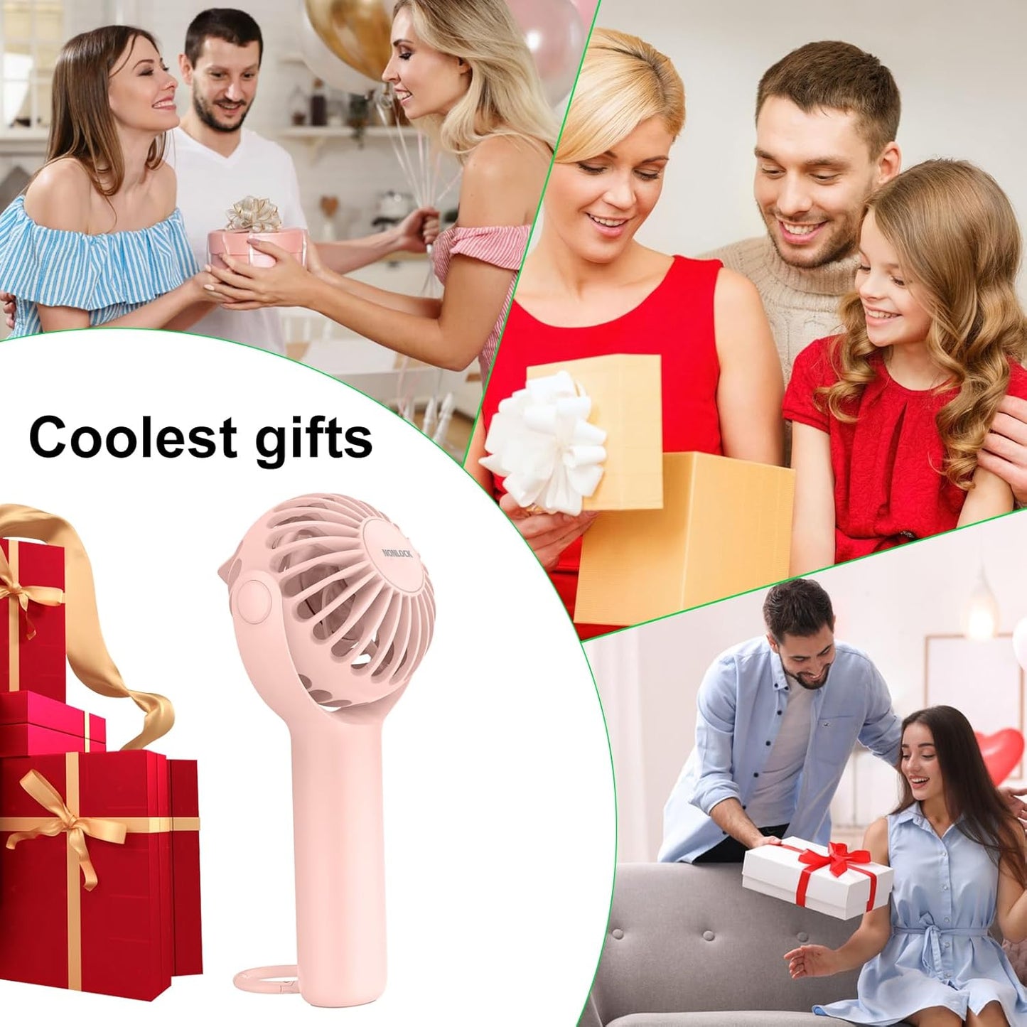 Cooling Handheld Rechargeable Fan 