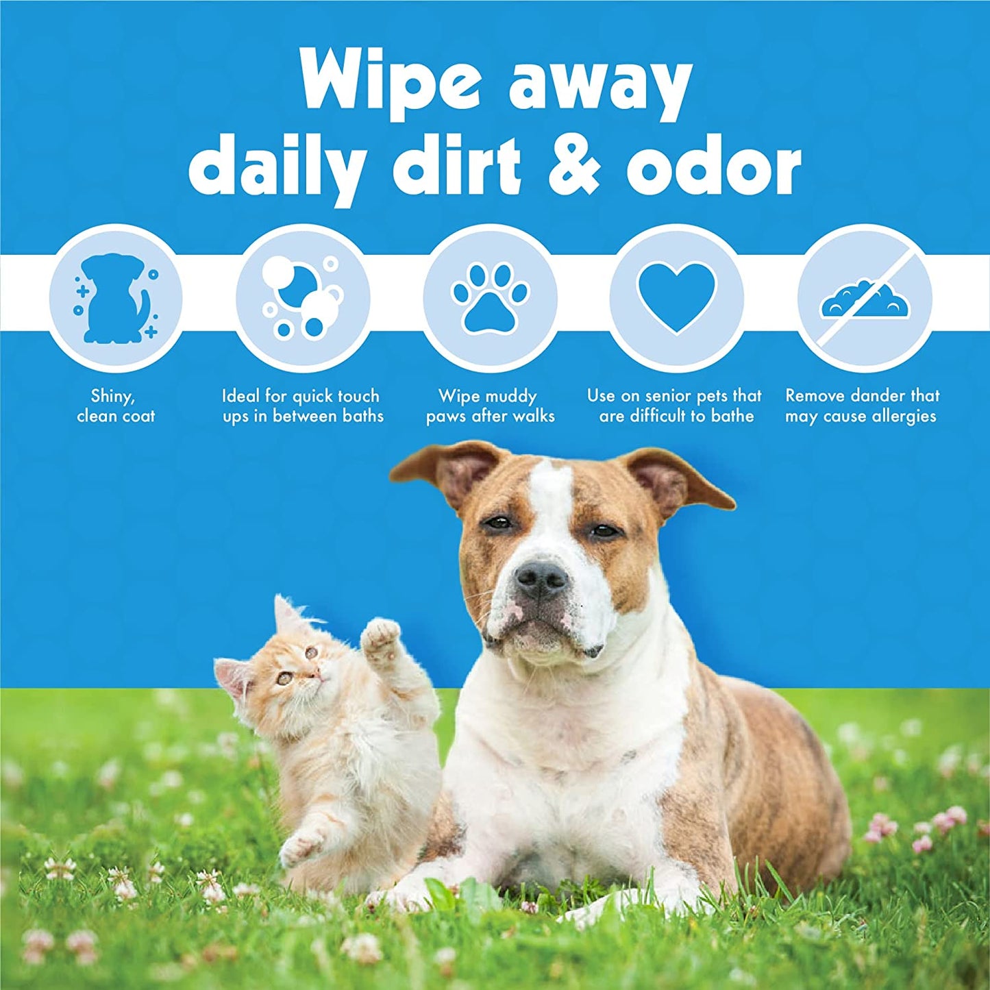 Get Fresh Pet Wipes Pack of 4