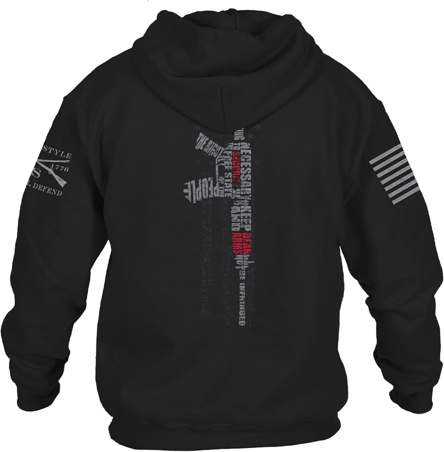 USA Second Amendment 2.0 Men's Pullover Hoodie