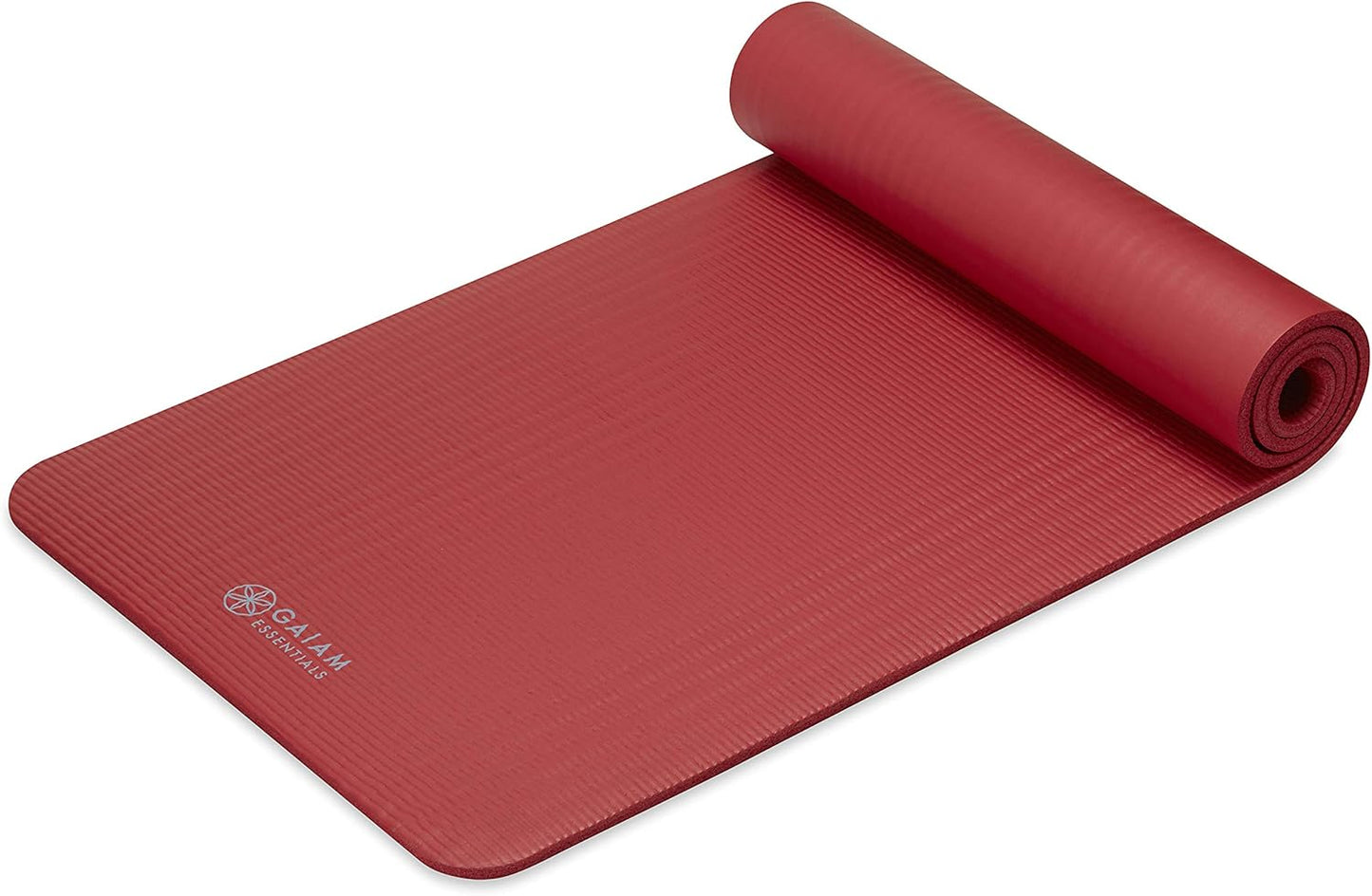 Super Comfy Thick Yoga Mat with Easy-Cinch Carrier Strap